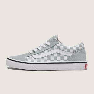 Vans Old School Checkerboard Grey-Green Sneakers
